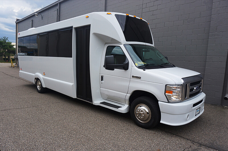 one Visalia party bus rental of our party buses