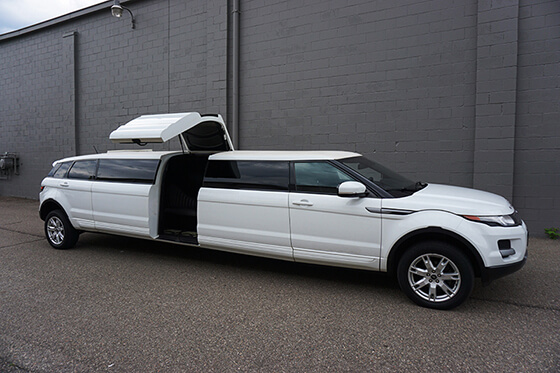 Inside a Limo